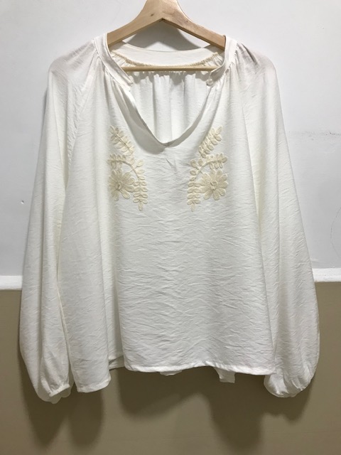 BLUSA  BORDADA