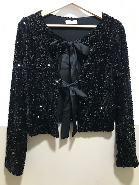 CHAQUETA LENTEJUELAS.