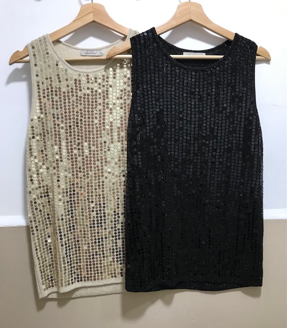 CHALECO LENTEJUELAS