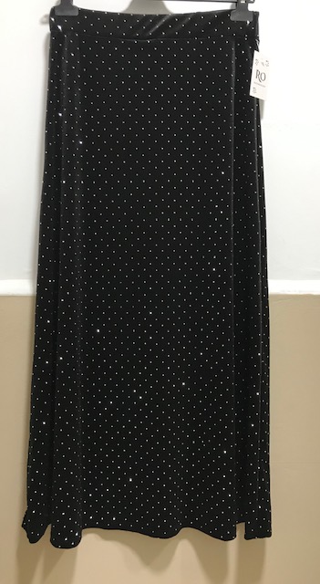 FALDA CAPA TERCIOPELO