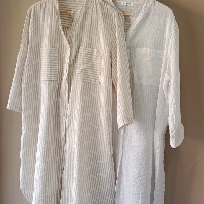 VESTIDO CAMISERO RAYAS